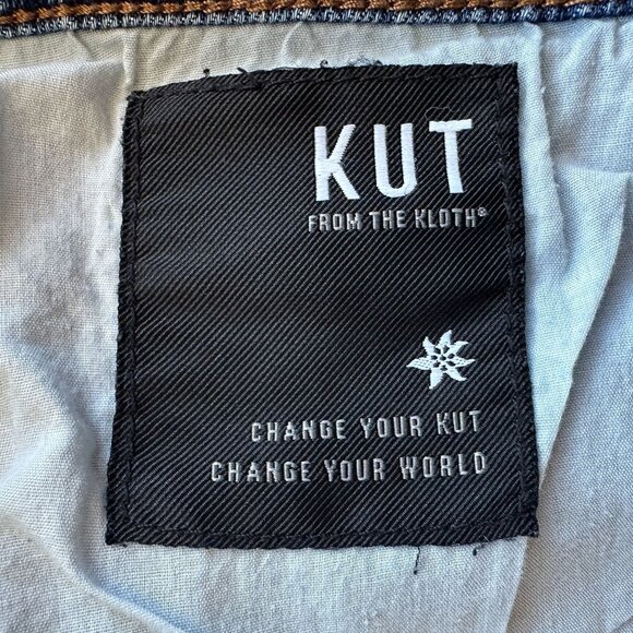 Kut From The Kloth Womens 18 Shorts Gidget Fray Short Distressed Denim Jean - Picture 7 of 7